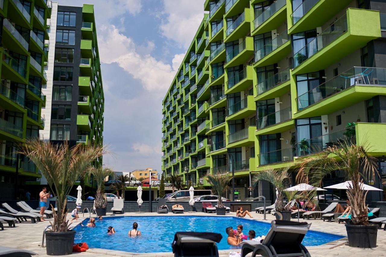Melisea Aparthotel Pool & Spa Mamaia Nord Нэводари Экстерьер фото